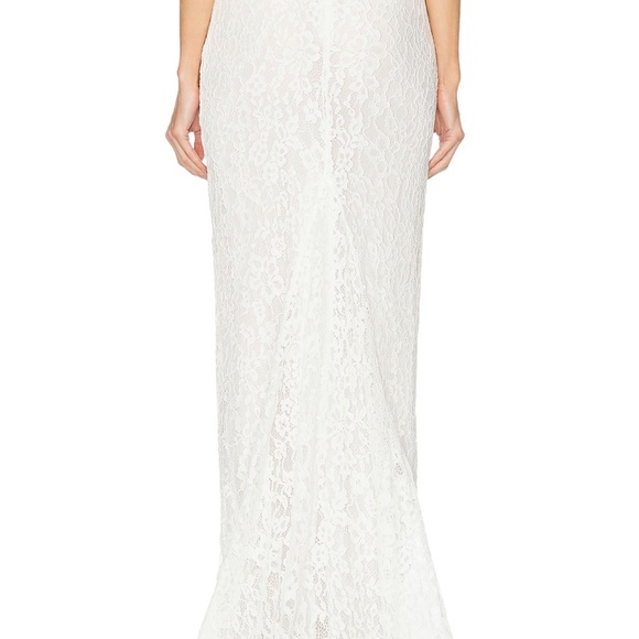 Helsa The forever Audrey skirt in white (M) - Picture 3 of 14